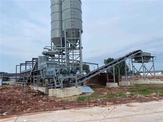 品質  180KW Soil Cement Mixing Plant Stabilized Soil Mixing Equipment High Accurate 工場