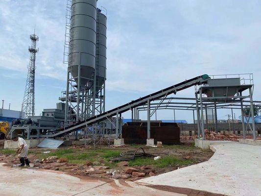 高容量 300~600t/h 安定した土壌混合装置 安定した生産プロセス
